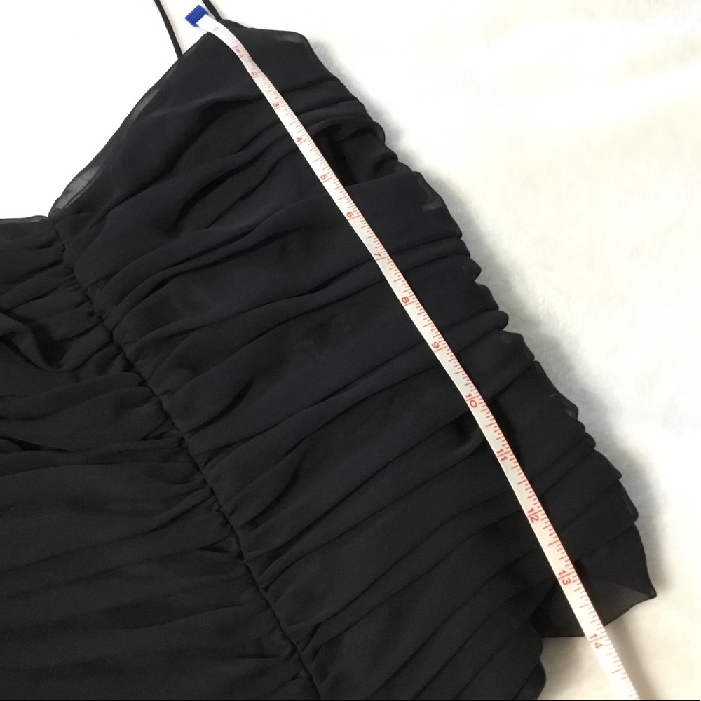 Dessy Collection Ruched Chiffon Top - Picture 7 of 7